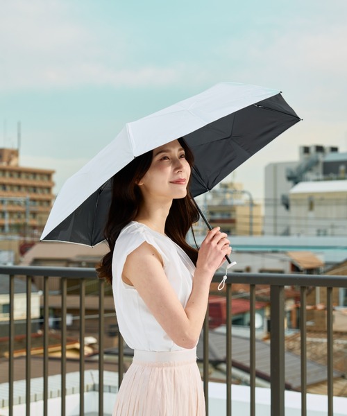 estaa（エスタ） 日傘 uvカット 折りたたみ傘 遮光100% 遮熱 晴雨兼用