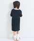 ワンピース 「リブコットン100」ガールズ レースフリル フレアテレコワンピース キッズ 子供服 女の子 関連画像3
