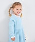 ワンピース 「リブコットン100」ガールズ レースフリル フレアテレコワンピース キッズ 子供服 女の子 関連画像5