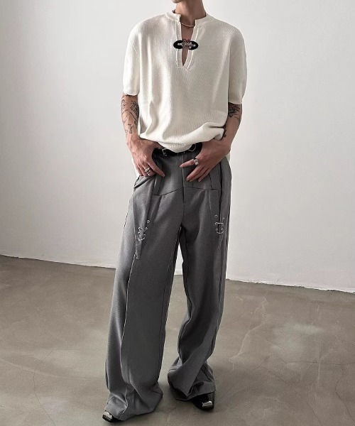 メンズファッション tシャツ 「26年春夏新作」ファイヤーマンフックV 
