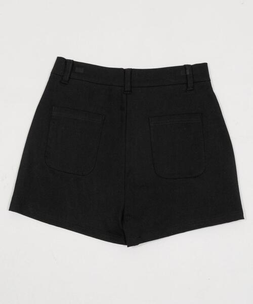 【美品】マイウィークネス　ショートパンツ WEGO（ウィゴー） スラックス パンツ WEGO/「26年春夏新作」ツイル