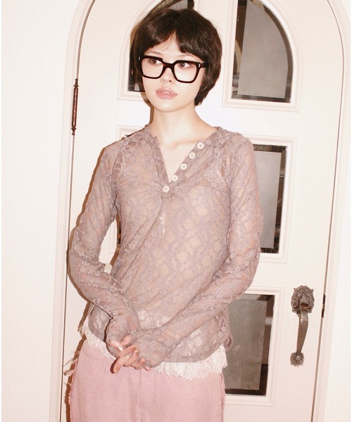 igi パーカー LACE HOODIE TEE / レースフーディー レディース
