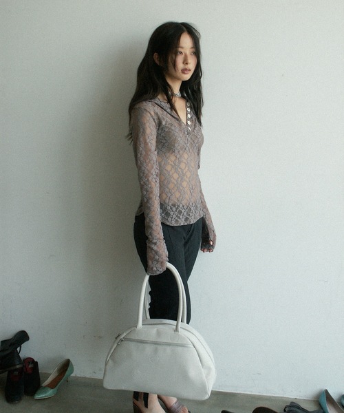 igi パーカー LACE HOODIE TEE / レースフーディー レディース