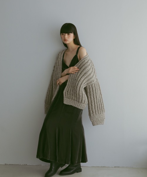 CASA FLINE（カーサフライン） ノースリーブワンピース FREE グレー
