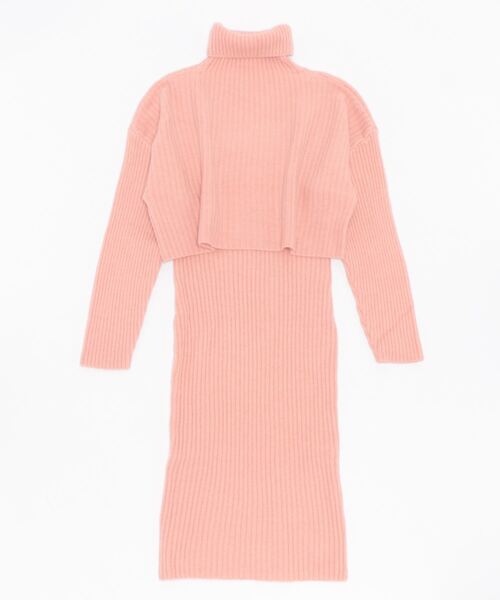 「Jasmine Grandiflorum」 コンビワンピース FREE ブラック レディース_画像5