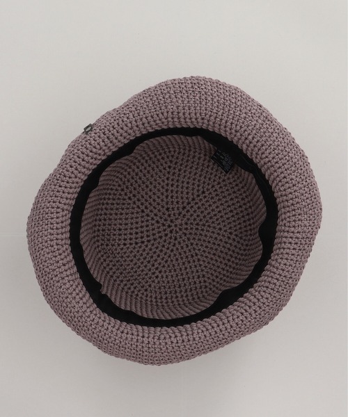 カシラ　ハット CA4LA（カシラ） 帽子 ハット COTTON HAND-KNIT CROCHE 7 メンズ