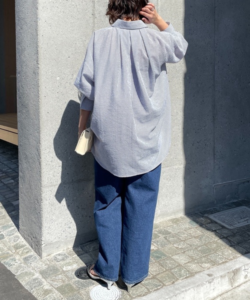 「COLLAGE GALLARDAGALANTE」 長袖シャツ FREE ブラック レディース_画像3