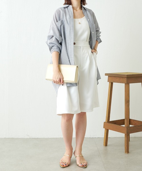 「COLLAGE GALLARDAGALANTE」 長袖シャツ FREE ブラック レディース_画像5