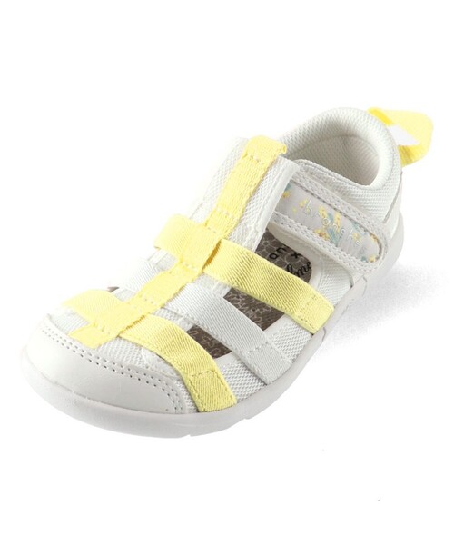 「IFME」 「KIDS」フラットサンダル 19.0cm ラベンダー キッズ_画像4
