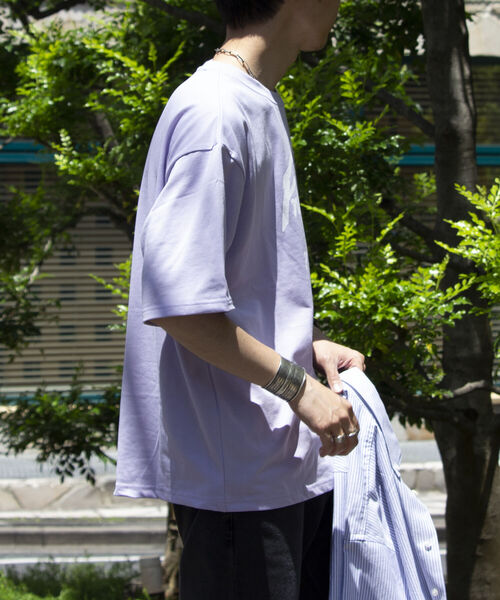 「Franklin Climbing」 半袖Tシャツ L ライトパープル メンズ_画像7