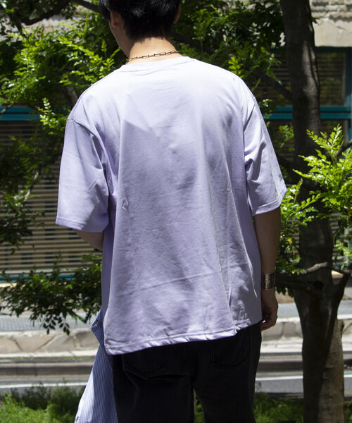 「Franklin Climbing」 半袖Tシャツ L ライトパープル メンズ_画像8