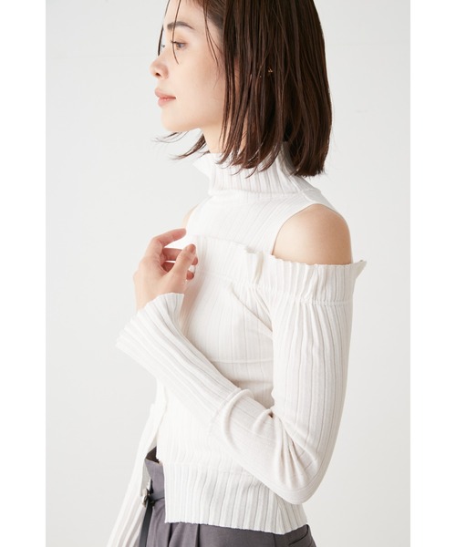 SNIDEL（スナイデル） ニットアンサンブル FREE グレー レディース