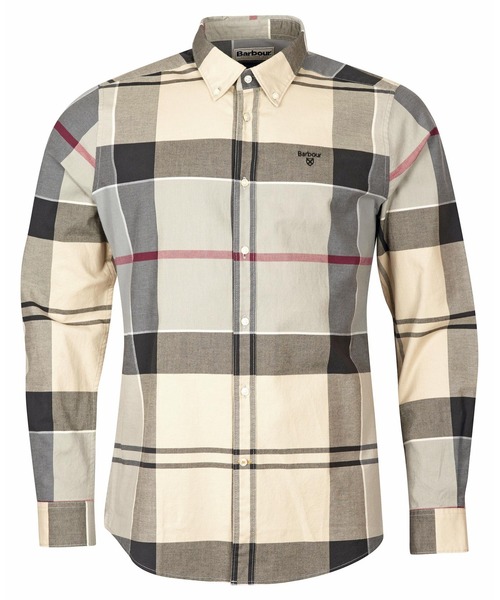 「Barbour」 長袖シャツ M ベージュ メンズ_画像5