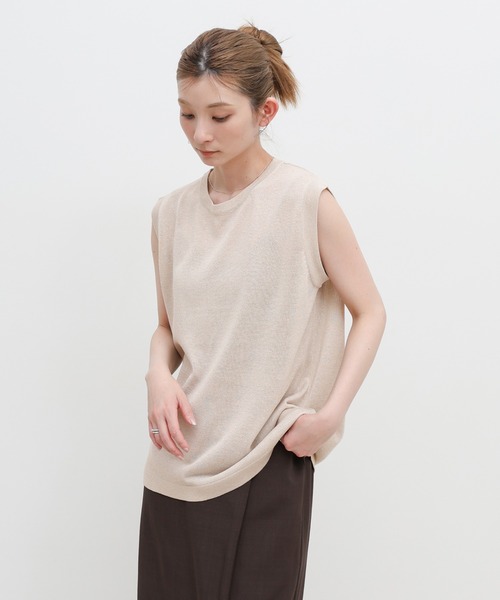 select MOCA（セレクトモカ） サマーニット ニット セーター 「接触冷