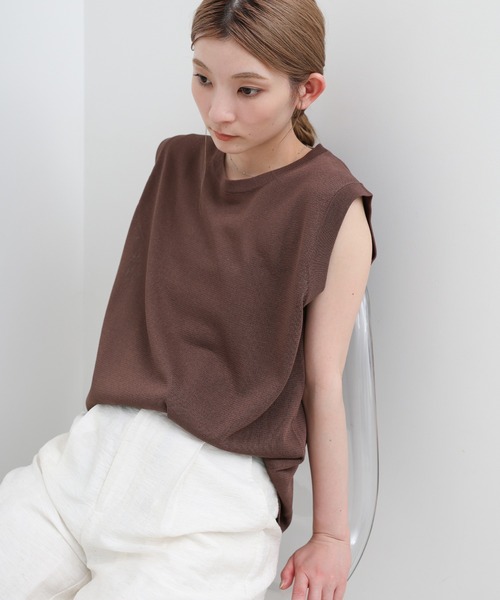 select MOCA（セレクトモカ） サマーニット ニット セーター 「接触冷