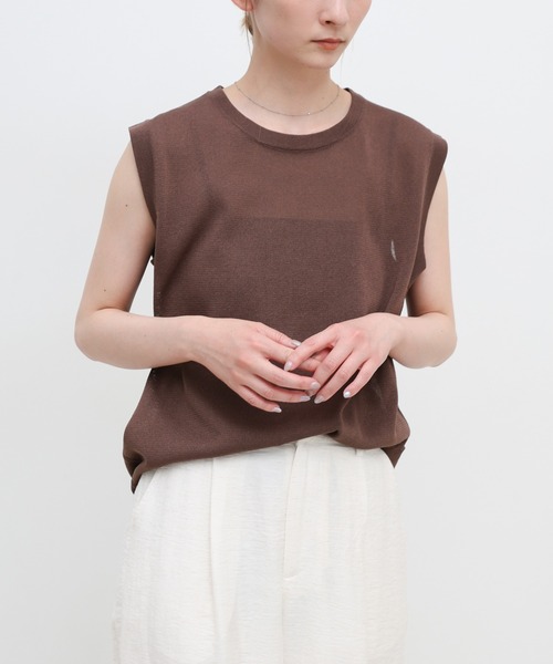 select MOCA（セレクトモカ） サマーニット ニット セーター 「接触冷