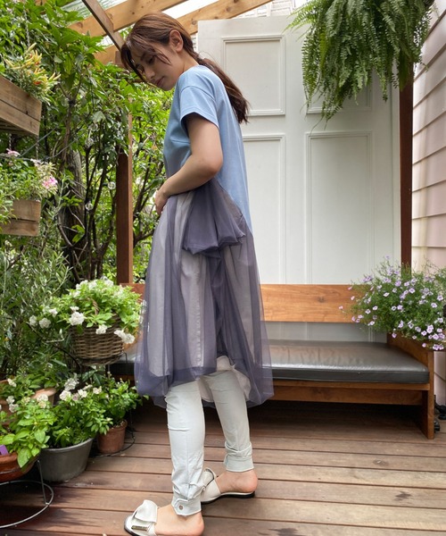 「AVIE」 デニムパンツ 38 インディゴブルー レディース_画像8