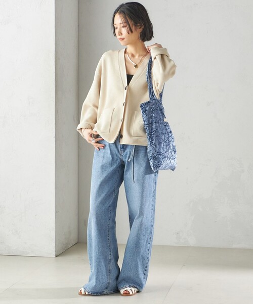 「Uhr」 トートバッグ ONE SIZE ライトブルー レディース_画像6