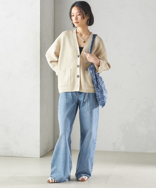 「Uhr」 トートバッグ ONE SIZE ライトブルー レディース_画像7