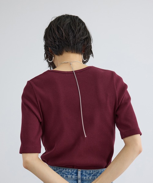 tシャツ プリマベールファームリーリブT / UVケア・洗える・新色追加 レディースの画像