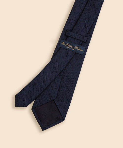 ꧁極美品꧂ ブルックスブラザーズ ネクタイ 無地 ソリッドタイ チェック ブルー BROOKS BROTHERS（ブルックスブラザーズ） ネクタイ シルク シャンタン