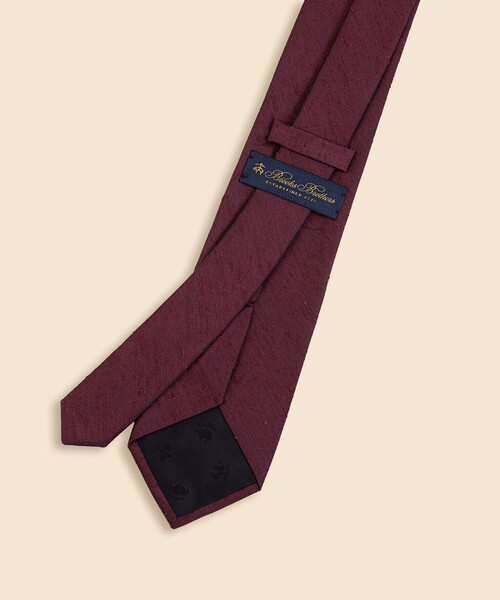 ꧁極美品꧂ ブルックスブラザーズ ネクタイ 無地 ソリッドタイ チェック ブルー BROOKS BROTHERS（ブルックスブラザーズ） ネクタイ シルク シャンタン