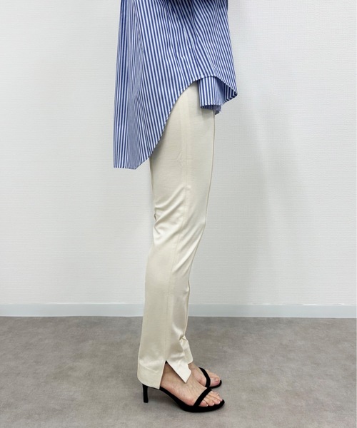 スラックス パンツ ST: THE FLATS CENTER SEAM PANTS センターシームパンツ レディースの画像