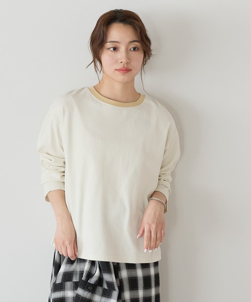 ハートマーケット（HEART MARKET） tシャツ ワイドなロンT レディース 