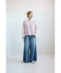 tシャツ ワイドなロンT レディースの詳細画像1