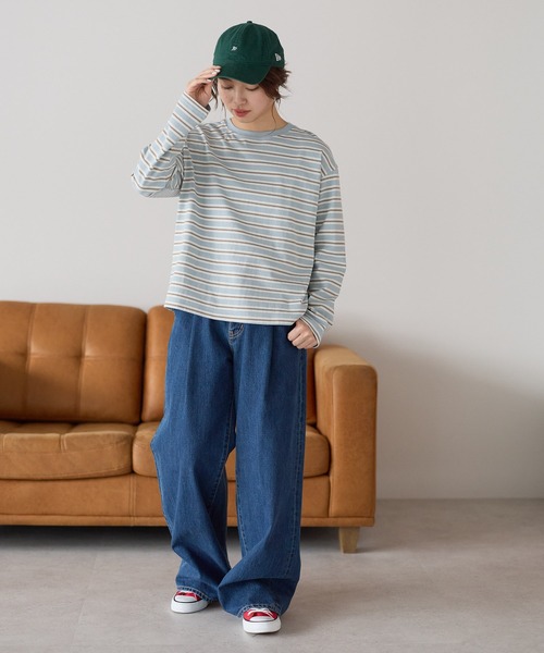 ハートマーケット（HEART MARKET） tシャツ ワイドなロンT レディース