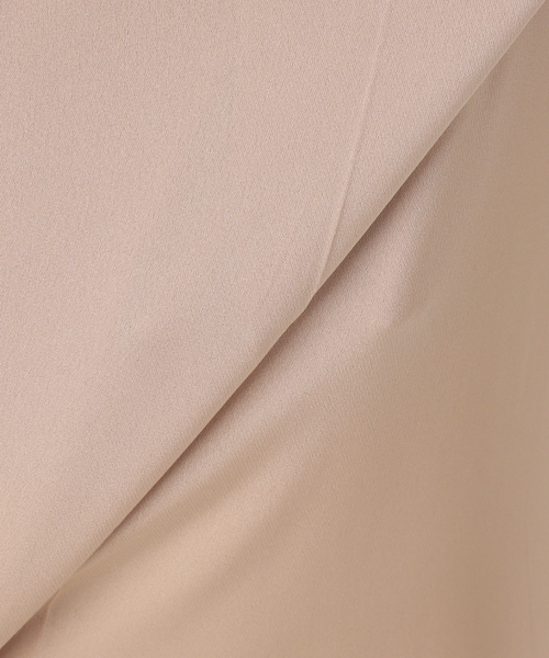 スラックス パンツ *SILK SATIN イージーパンツ レディースの画像