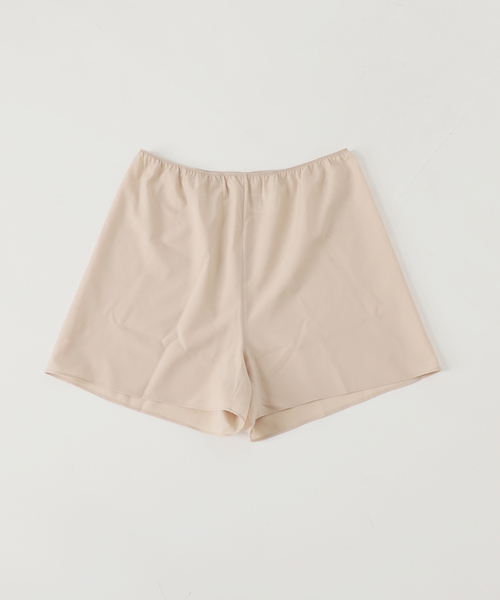 スラックス パンツ *SILK SATIN イージーパンツ レディースの画像