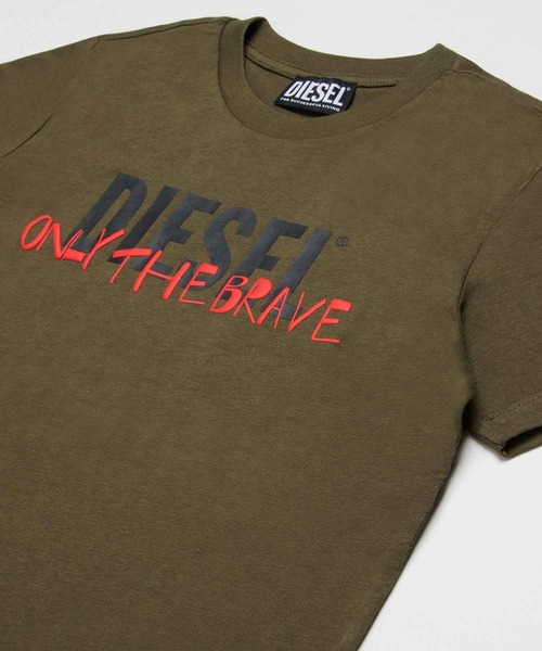 「DIESEL KIDS」 「KIDS」半袖Tシャツ 14Y ホワイト キッズ_画像8