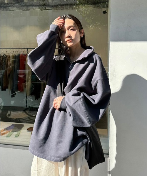 「TODAYFUL」 スウェットカットソー FREE キナリ レディース_画像4