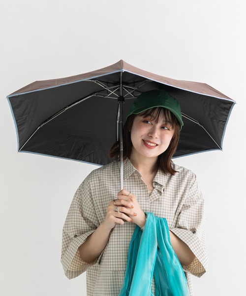 Wpc. 日傘 折りたたみ傘 折り畳み 軽量 晴雨兼用 Green Parks×Wpc