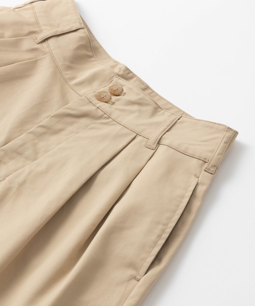 「ABBEY MARKET」 「lalagom」チノパンツ SMALL ベージュ レディース_画像5