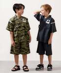 甚平 浴衣 OGプリント甚平 キッズ 子供 男の子の詳細画像1