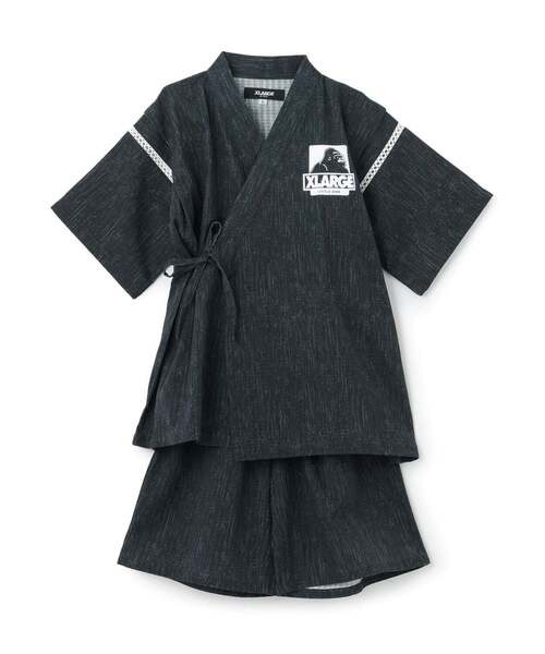 浴衣 OGプリント甚平 キッズ 子供 男の子の画像