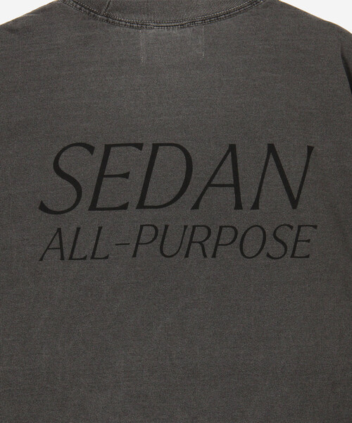 SEDAN ALL-PURPOSE tシャツ | ガーメントダイ ロゴTシャツ MEN メンズ 