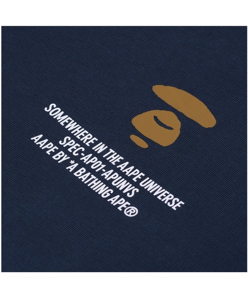 「AAPE BY A BATHING APE」 スウェットカットソー - ブラック メンズ_画像7