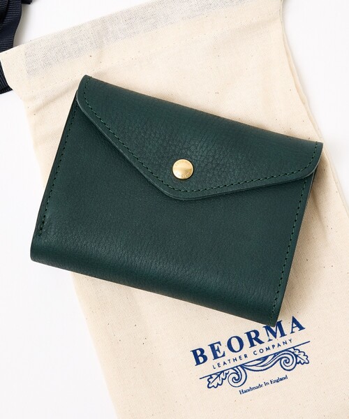 財布 「BEORMA / ベオーマ」三つ折りレザーウォレット / 財布 / S0002 / 3 Fold Wallet メンズ レディースの画像
