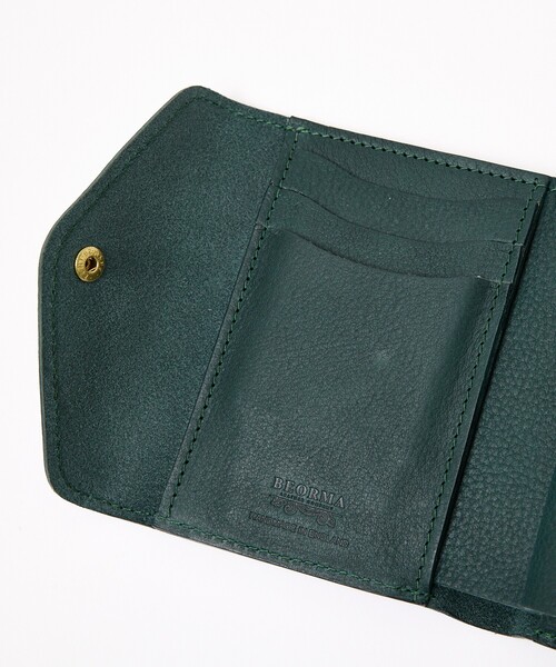 財布 「BEORMA / ベオーマ」三つ折りレザーウォレット / 財布 / S0002 / 3 Fold Wallet メンズ レディースの画像