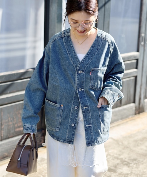 Levi's ライトブルーデニムジャケット Lサイズ Levi's（リーバイス） デニムジャケット X-LARGE ライトブルー