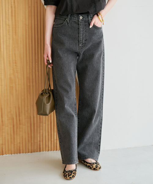 新品　スローブイエナ　LE DENIM ストレートパンツ　36 SLOBE IENA（スローブイエナ） ジーンズ デニム デニムパンツ 「4