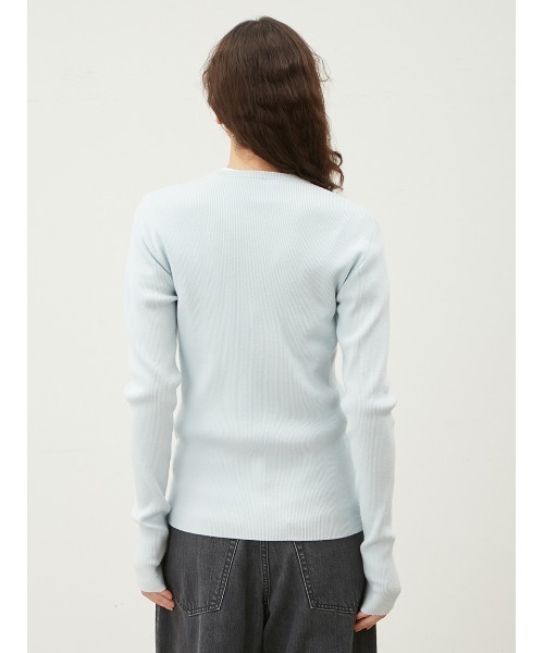 「Mila Owen」 ニットカーディガン 1 レッド レディース_画像5