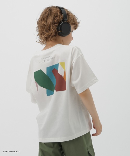 GLOBAL WORK（グローバルワーク） tシャツ 「SATELLITE CRAYON PROJECT