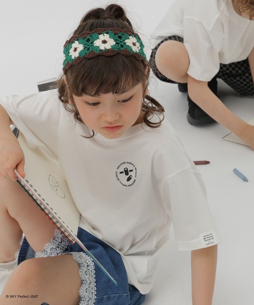 GLOBAL WORK（グローバルワーク） tシャツ 「SATELLITE CRAYON PROJECT