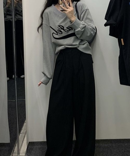 「SHEENA」 セットアップ M グレー レディース_画像3