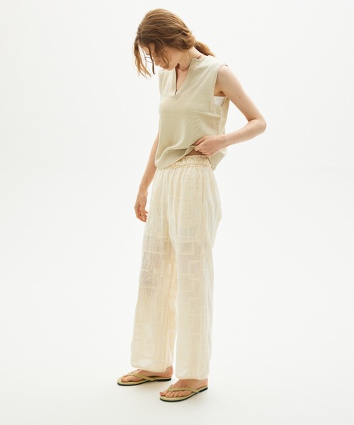 ニット セーター sleeve less skipper knit / スリーブレススキッパーニット レディース | full/fill. | 15