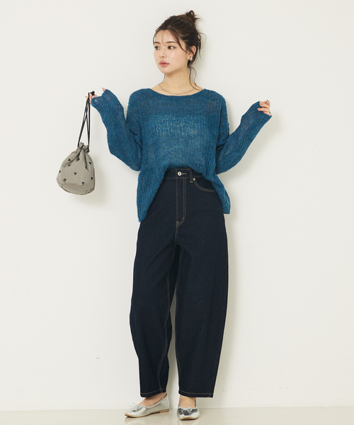 「abahouse mavie」 2WAYバッグ フリー ライトグレー レディース_画像2